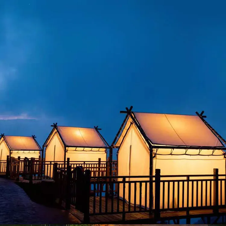 Boende utomhus campingtält
