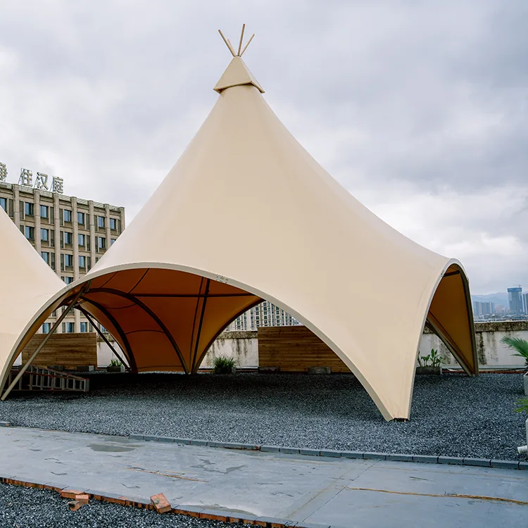Utomhusaktiviteter indiska tipi tält