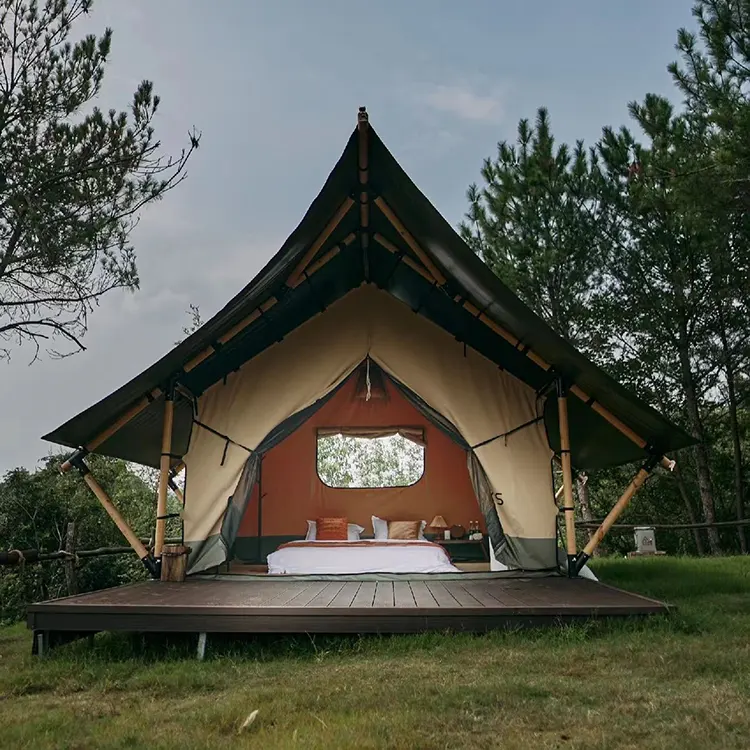 Vindtät lyx nomad hotelltält